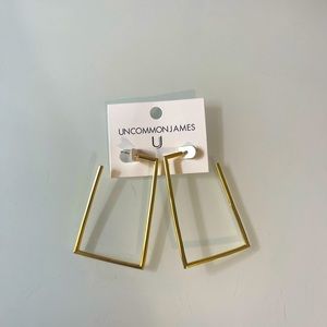 Uncommon James large earrings, never worn